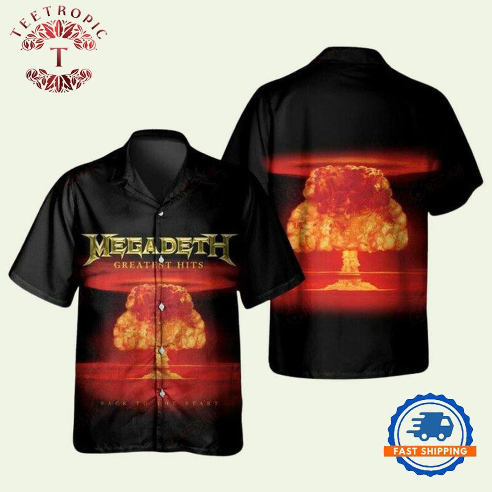Megadeth Back To The Start Hawaiian Shirt
