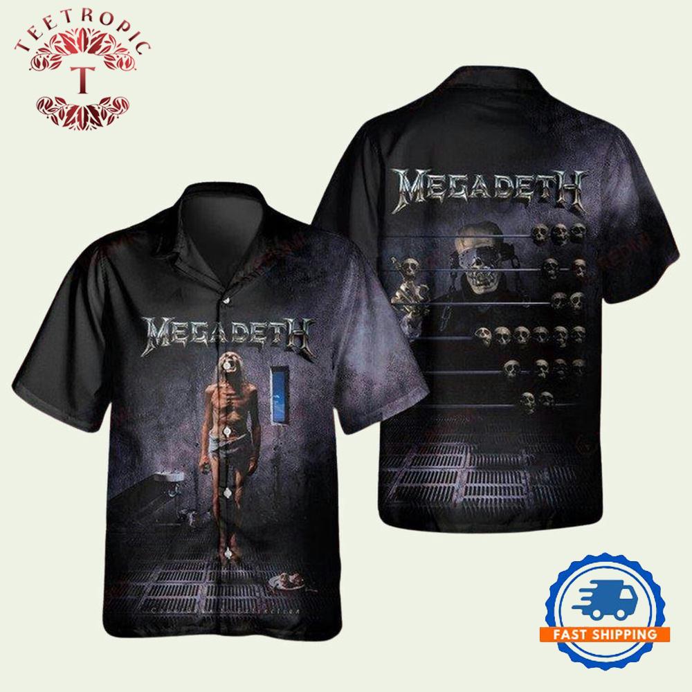 Megadeth Countdown To Extinction Hawaiian Shirt