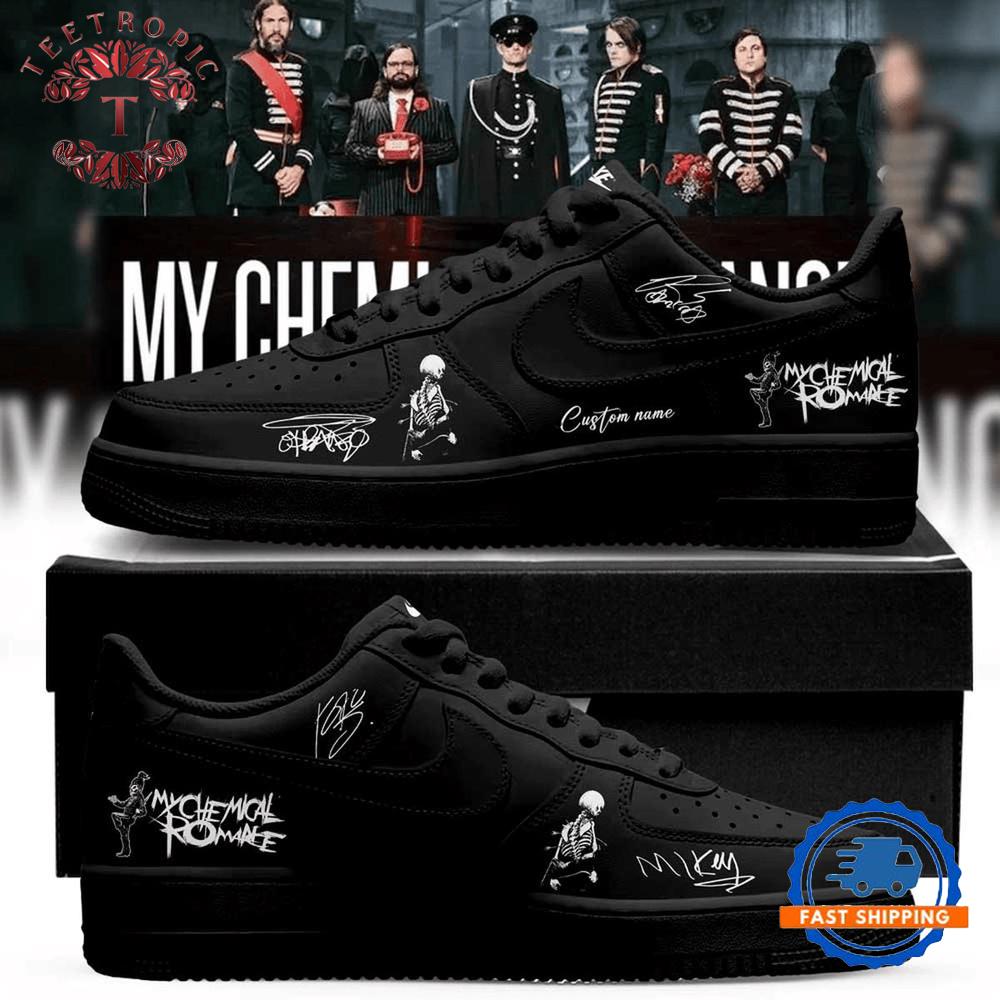 My Chemical Romance Merch Black Parade 2026 Air Force 1 Shoes Sneakers