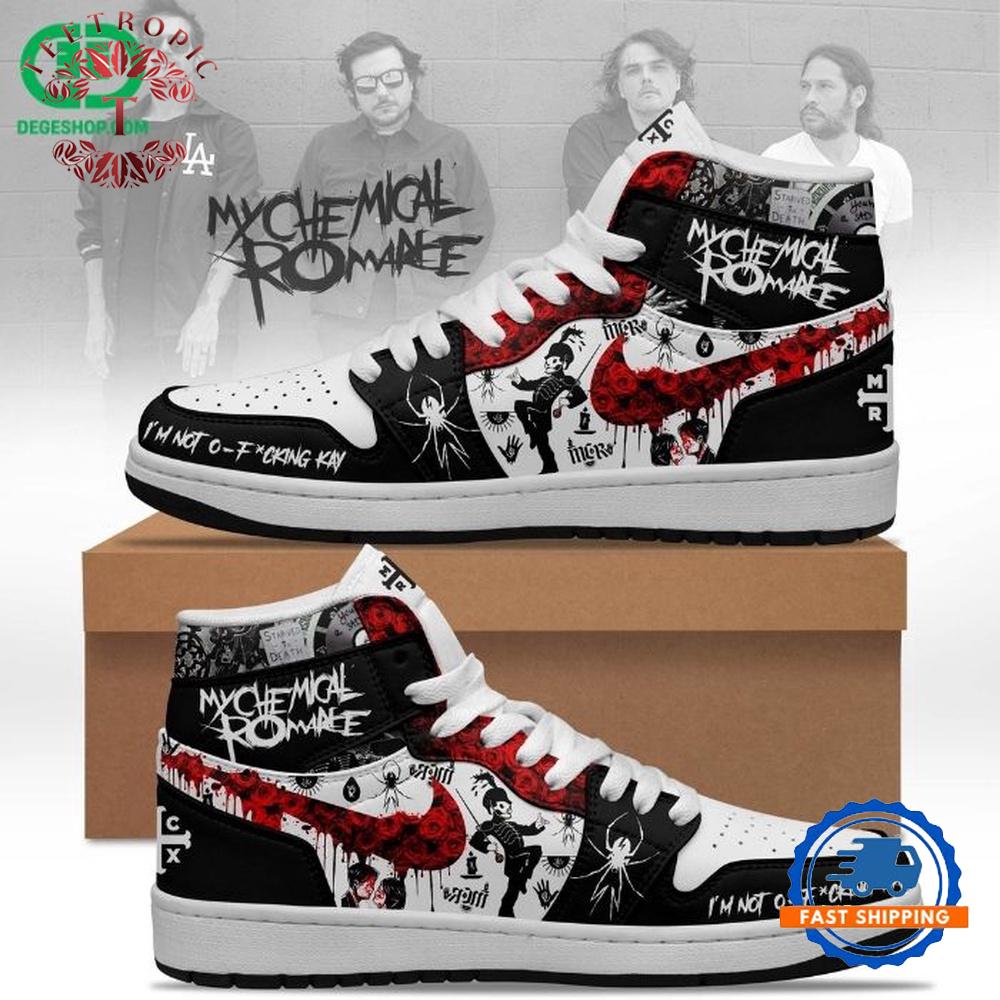 My Chemical Romance Nike Air Jordan 1 Shoes