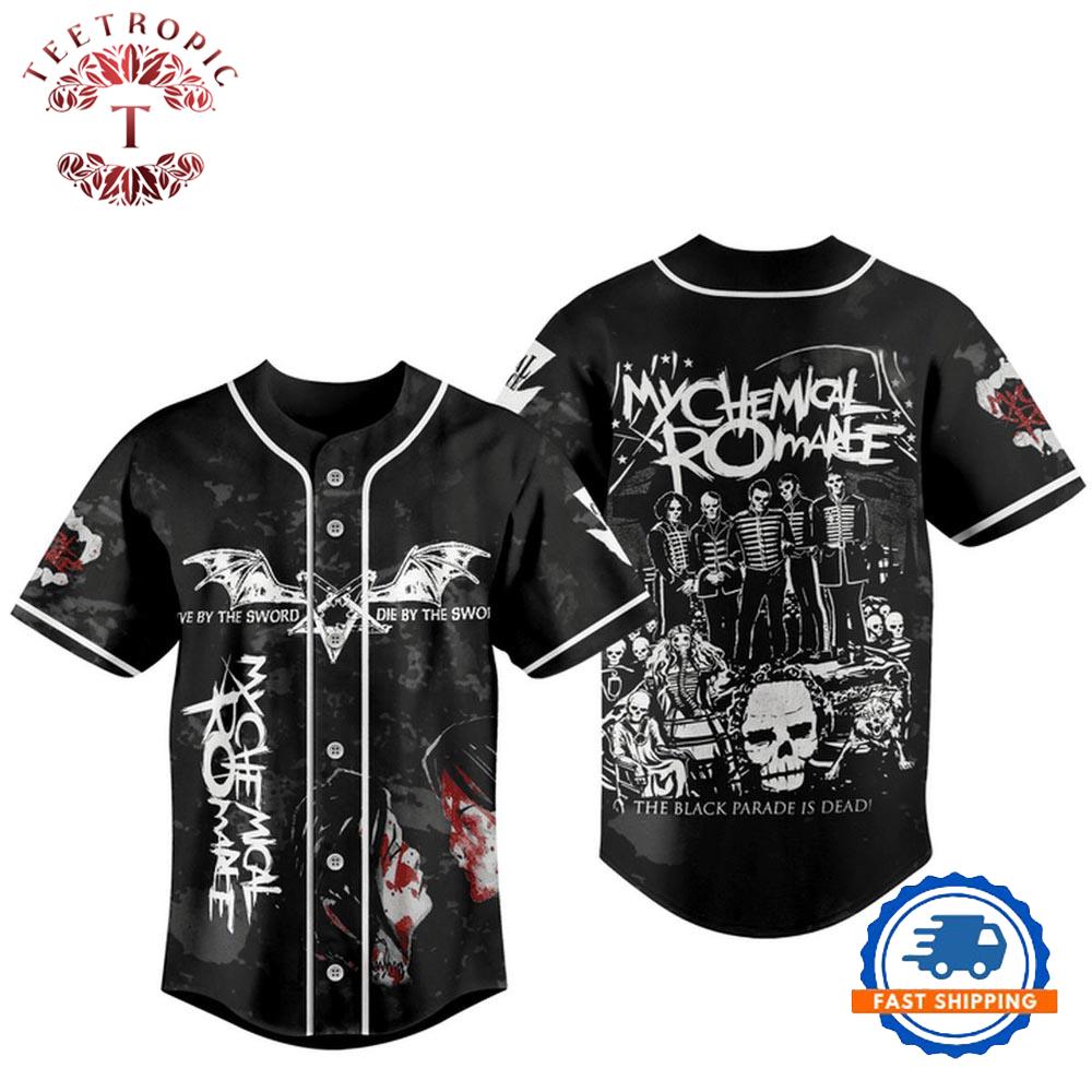 My Chemical Romance The Black Parade Baseball Jersey