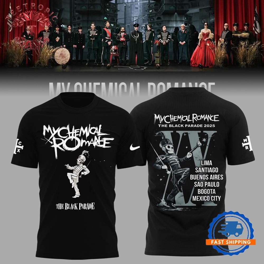 My Chemical Romance Tour 2026 Peru T-Shirt