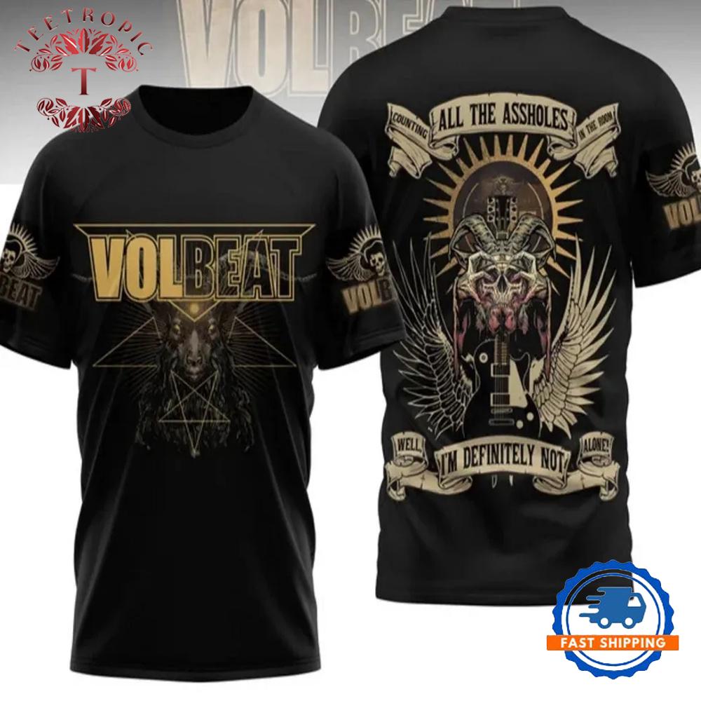Volbeat All The Assholes 3D T-Shirt