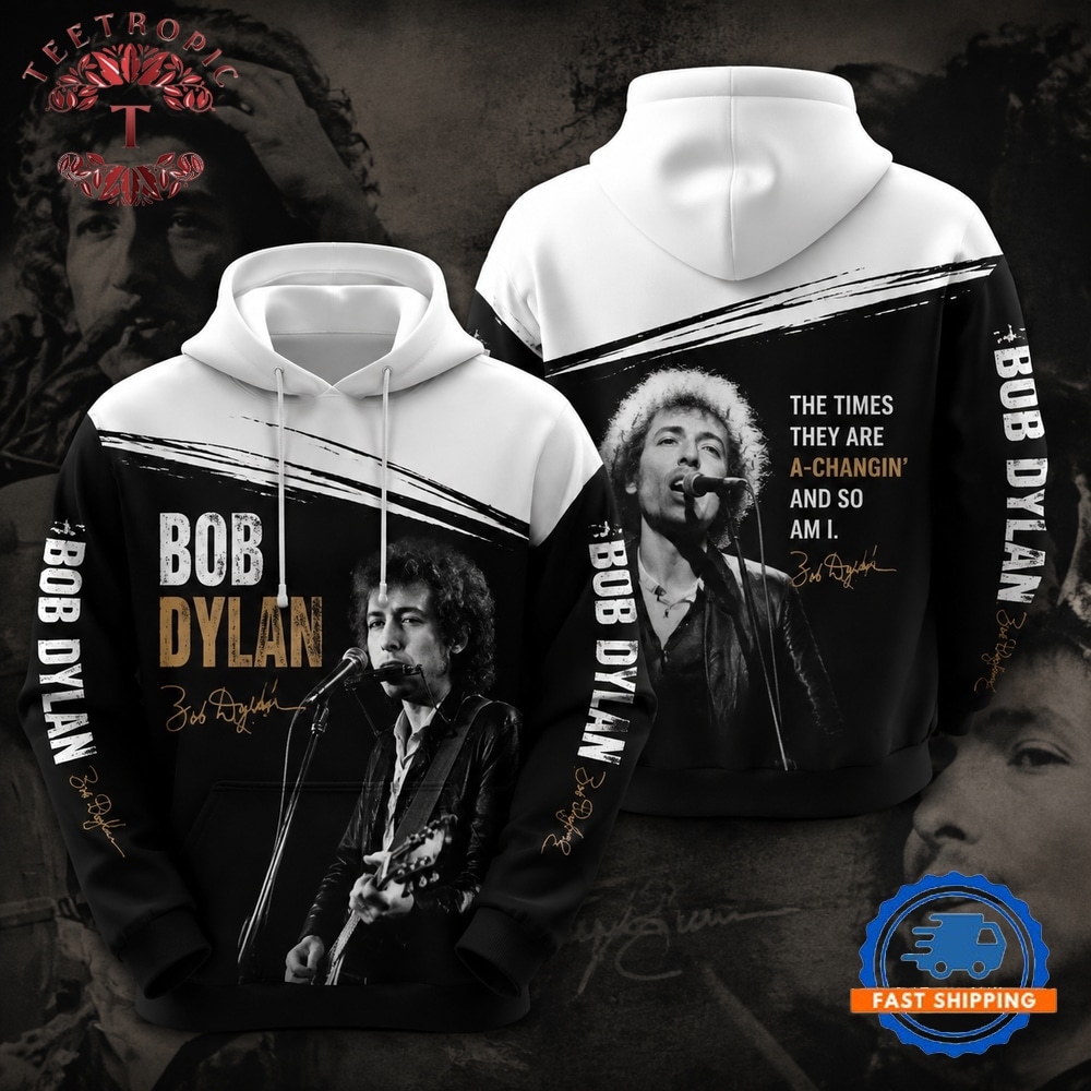 Bob Dylan 3D All Over Print Hoodie