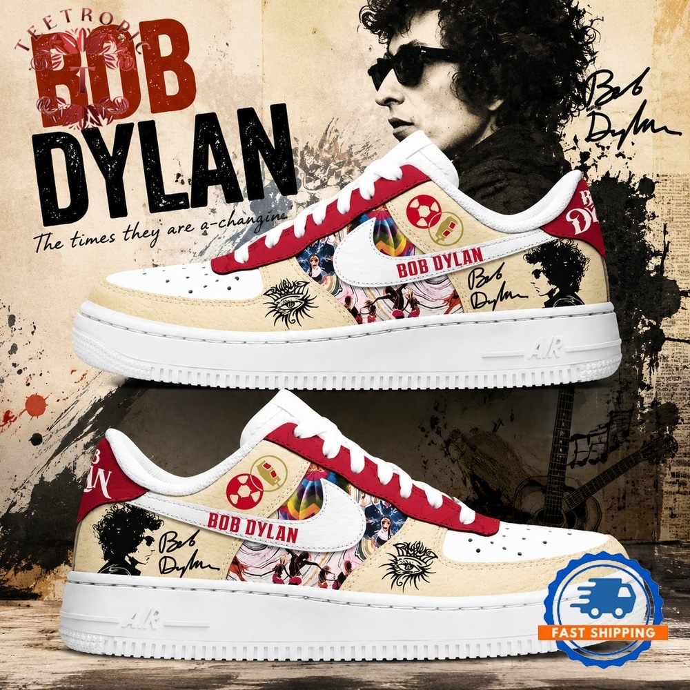 Bob Dylan Air Force 1 Shoes Sneaker