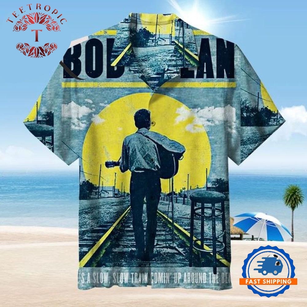 Bob Dylan Slow Train Unisex Hawaiian Shirt