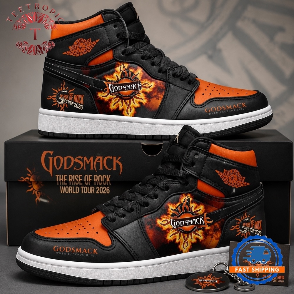 Godsmack The Rise of Rock World Tour 2026 Stone Temple Pilots Air Jordan 1 Shoes