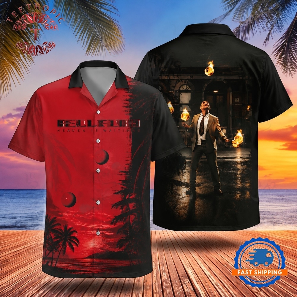 Great Rock Band Rush Hold Your Fire Summer Aloha Hawaiian Shirt