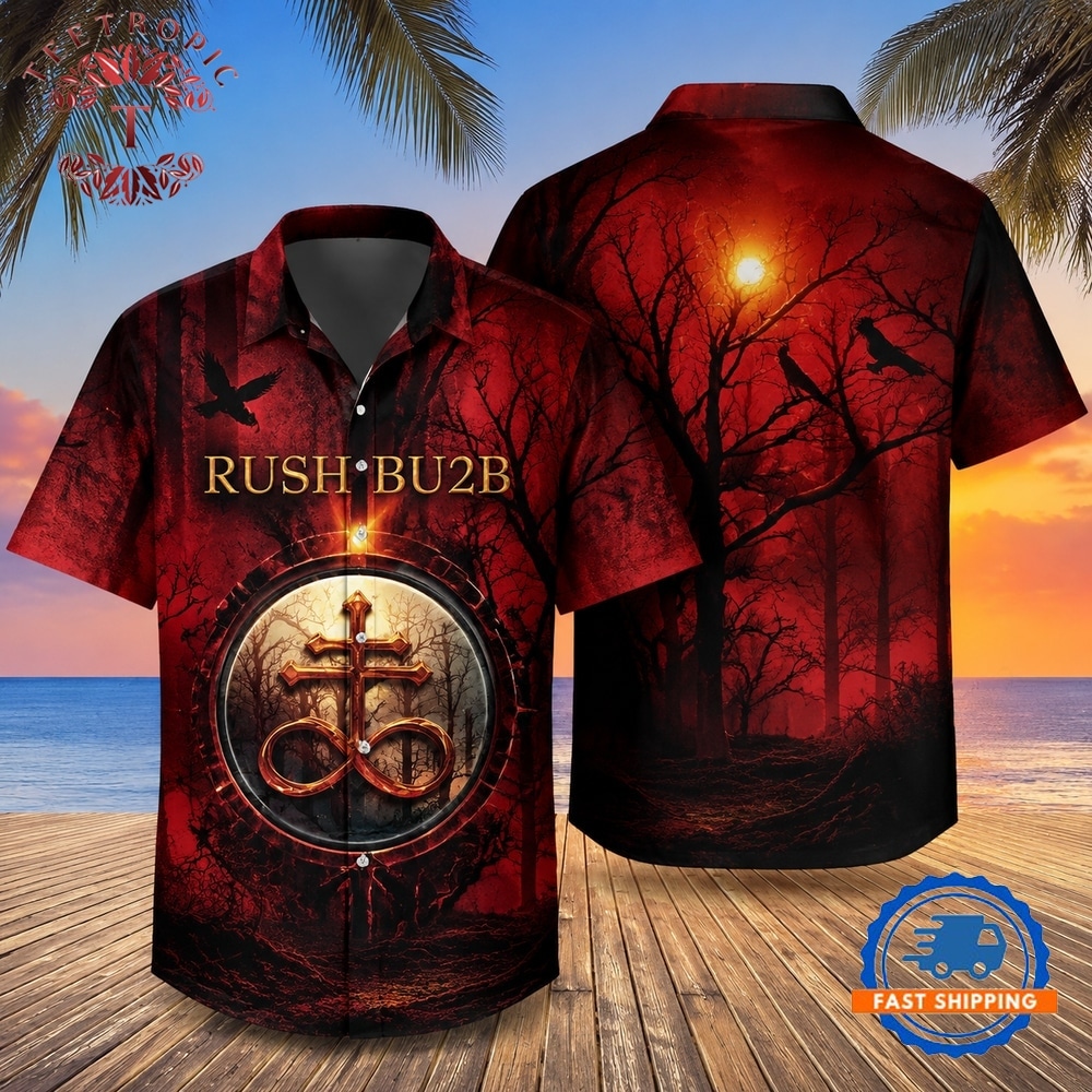Rock Band Rush Bu2b Art Hawaiian Shirt