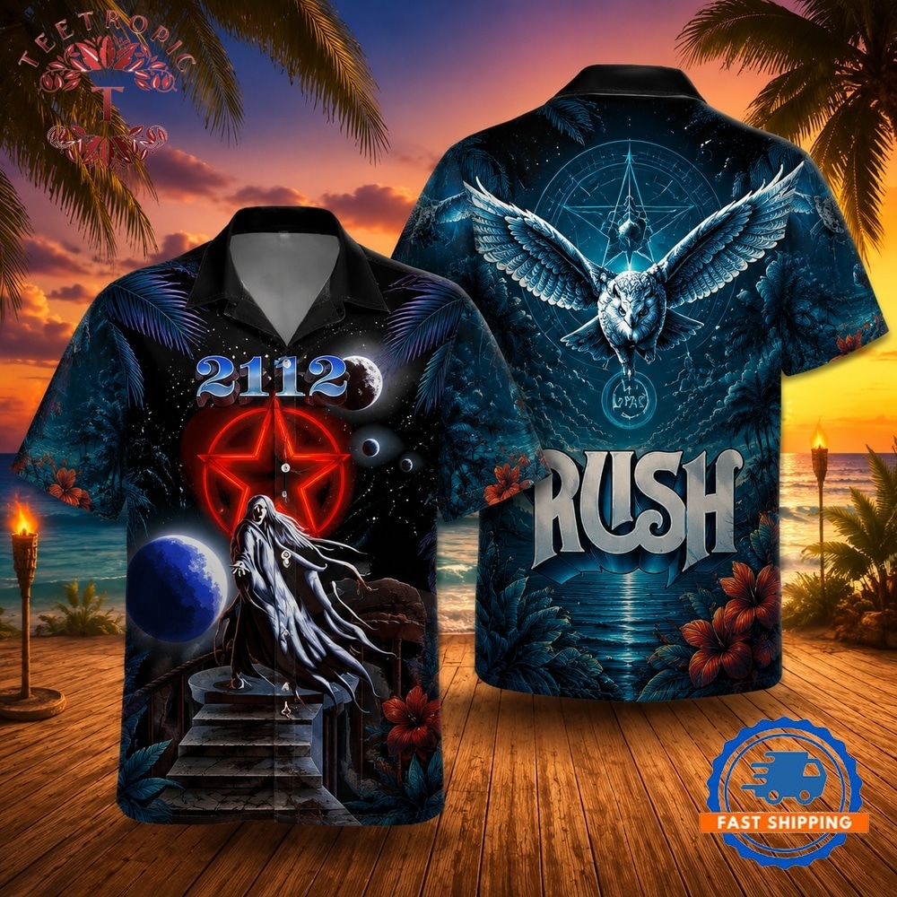 Rush 2112 Starman Hawaiian Shirt
