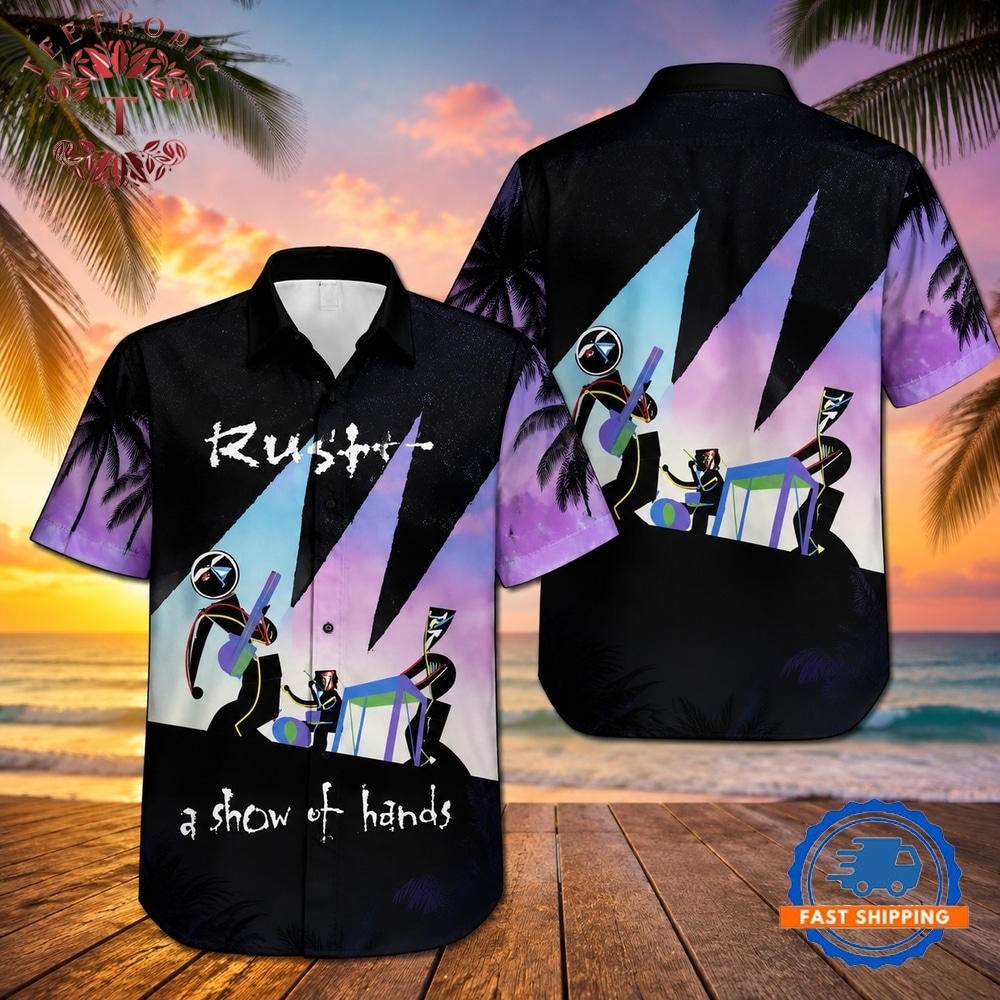 Rush Band A Show Of Hands Hawaiian Shirt
