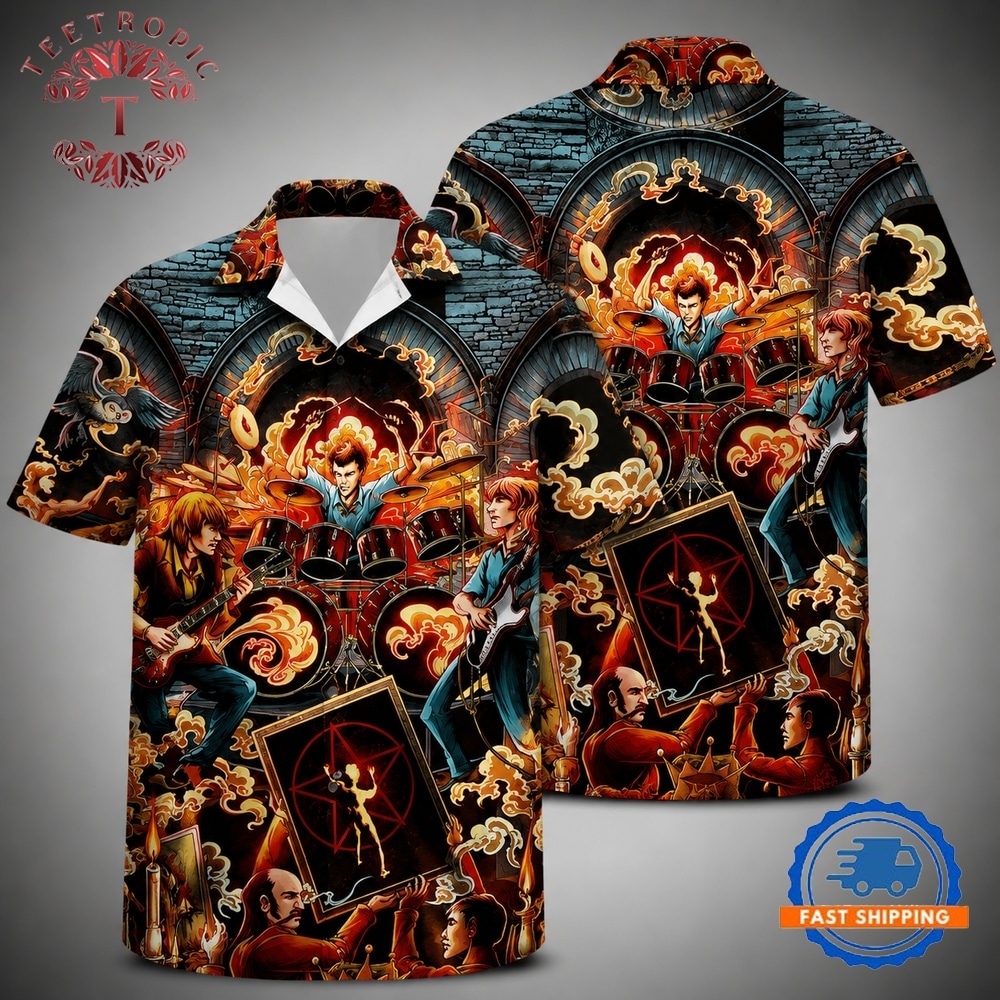 Rush Band Concert Art Hawaiian Shirt