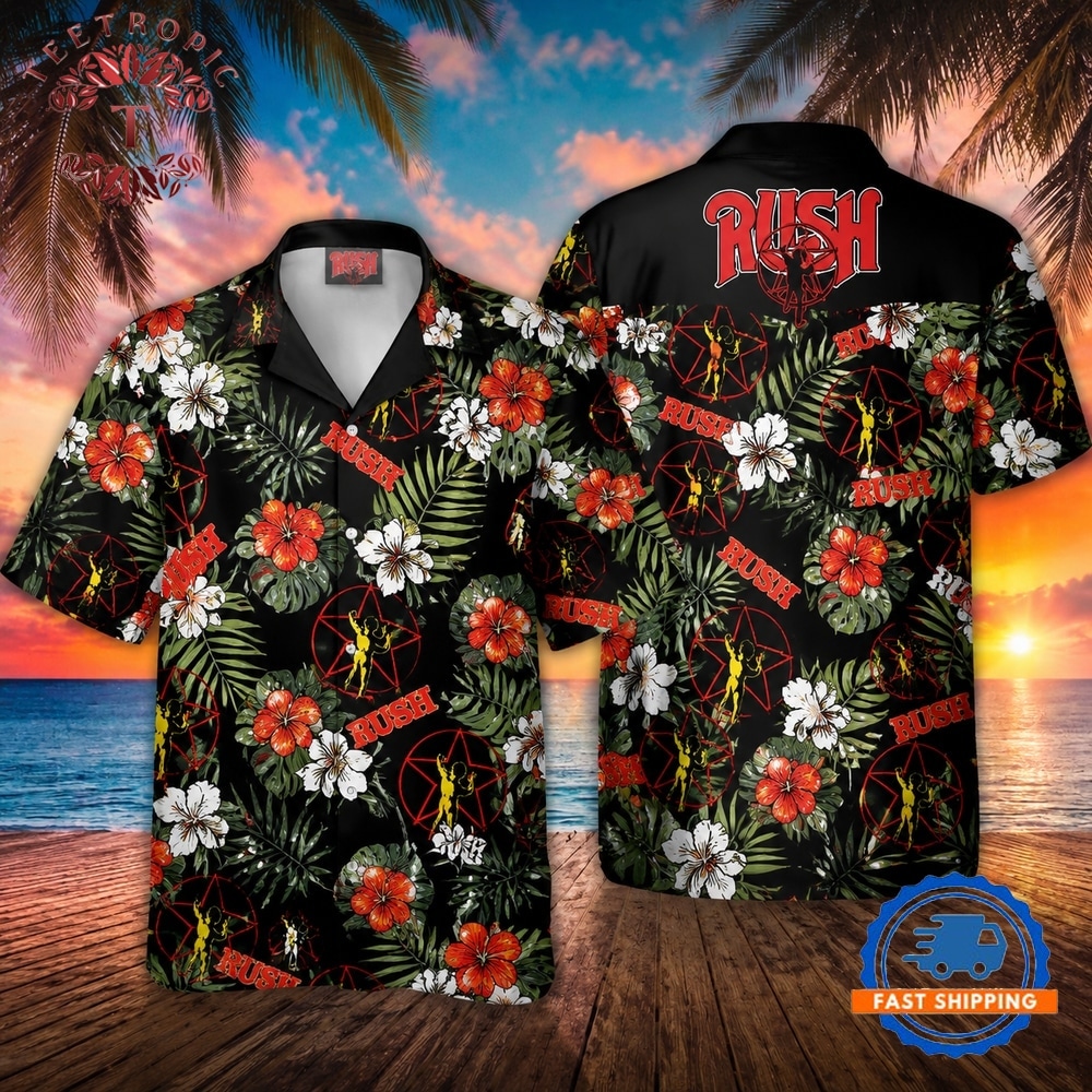 Rush Floral Spirit of Radio Hawaiian Shirt