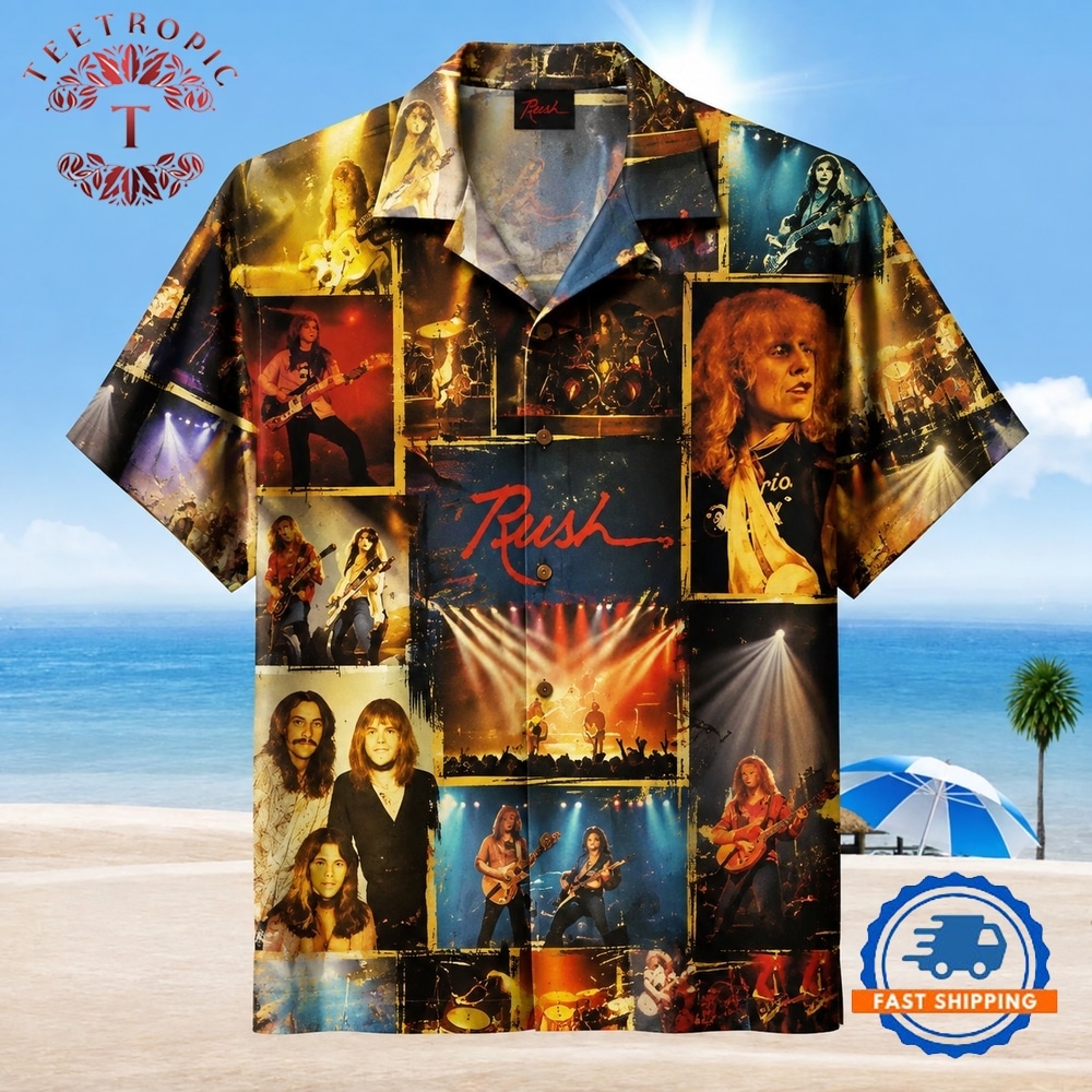 Rush Live Chronicles Hawaiian Shirt