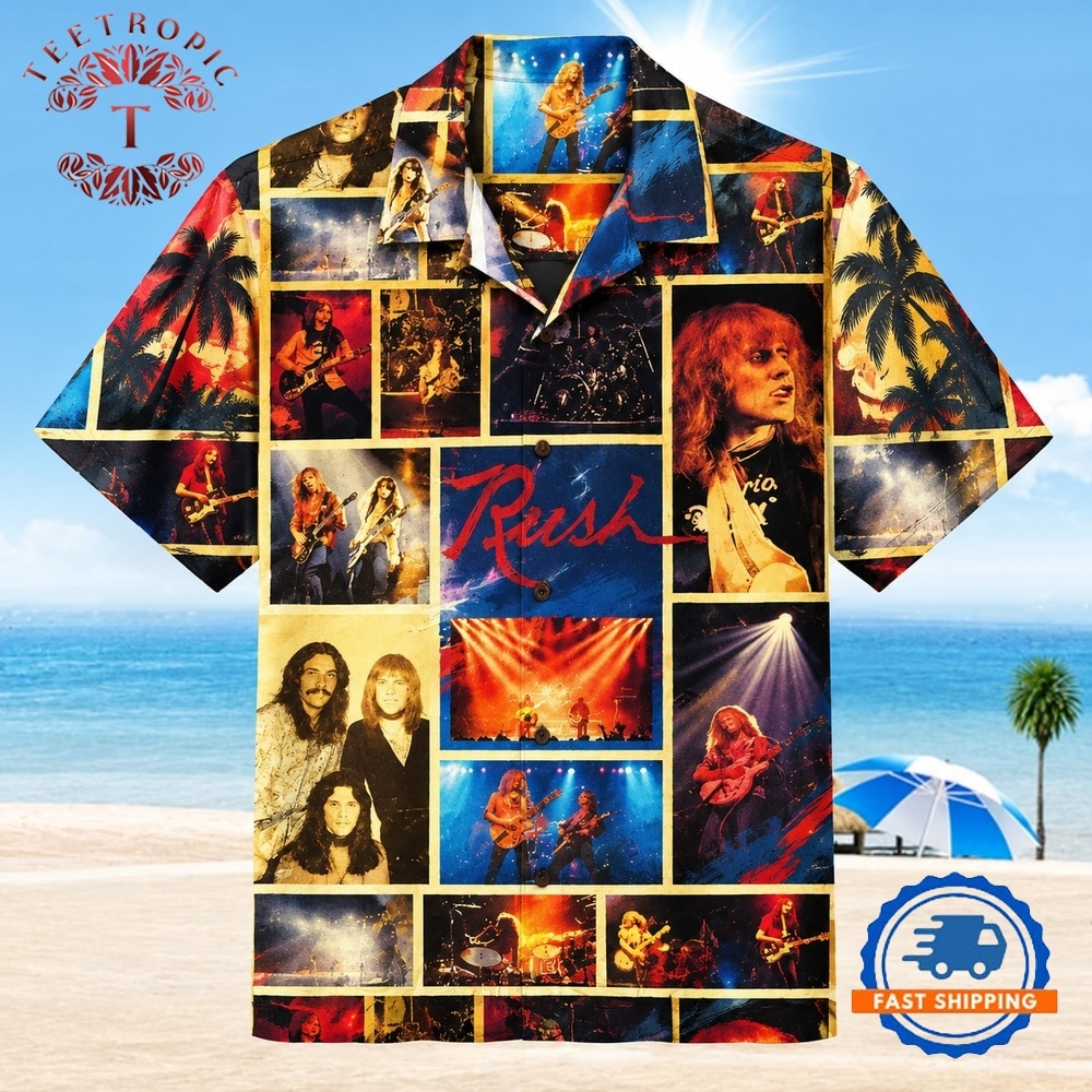 Rush Live Chronicles Hawaiian Shirt