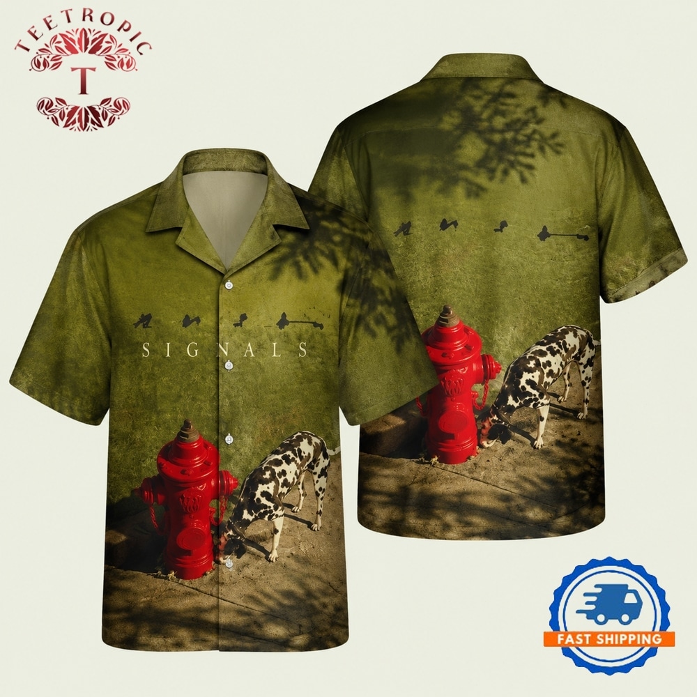 Rush Rock Band Signals Hawaiian Shirt