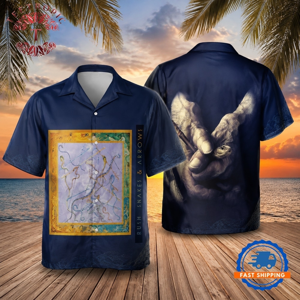 Rush Snakes & Arrows Art Hawaiian Shirt
