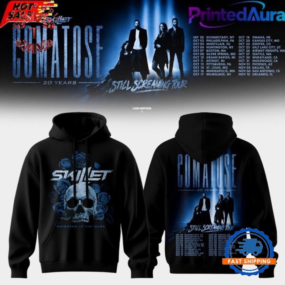 SKILLET COMATOSE 20 YEARS HOODIE