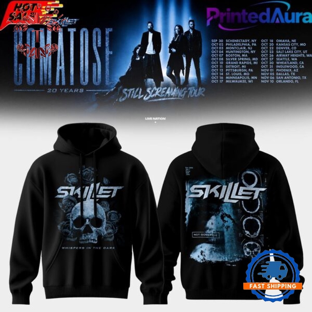 SKILLET COMATOSE 20 YEARS Limited Edition HOODIE