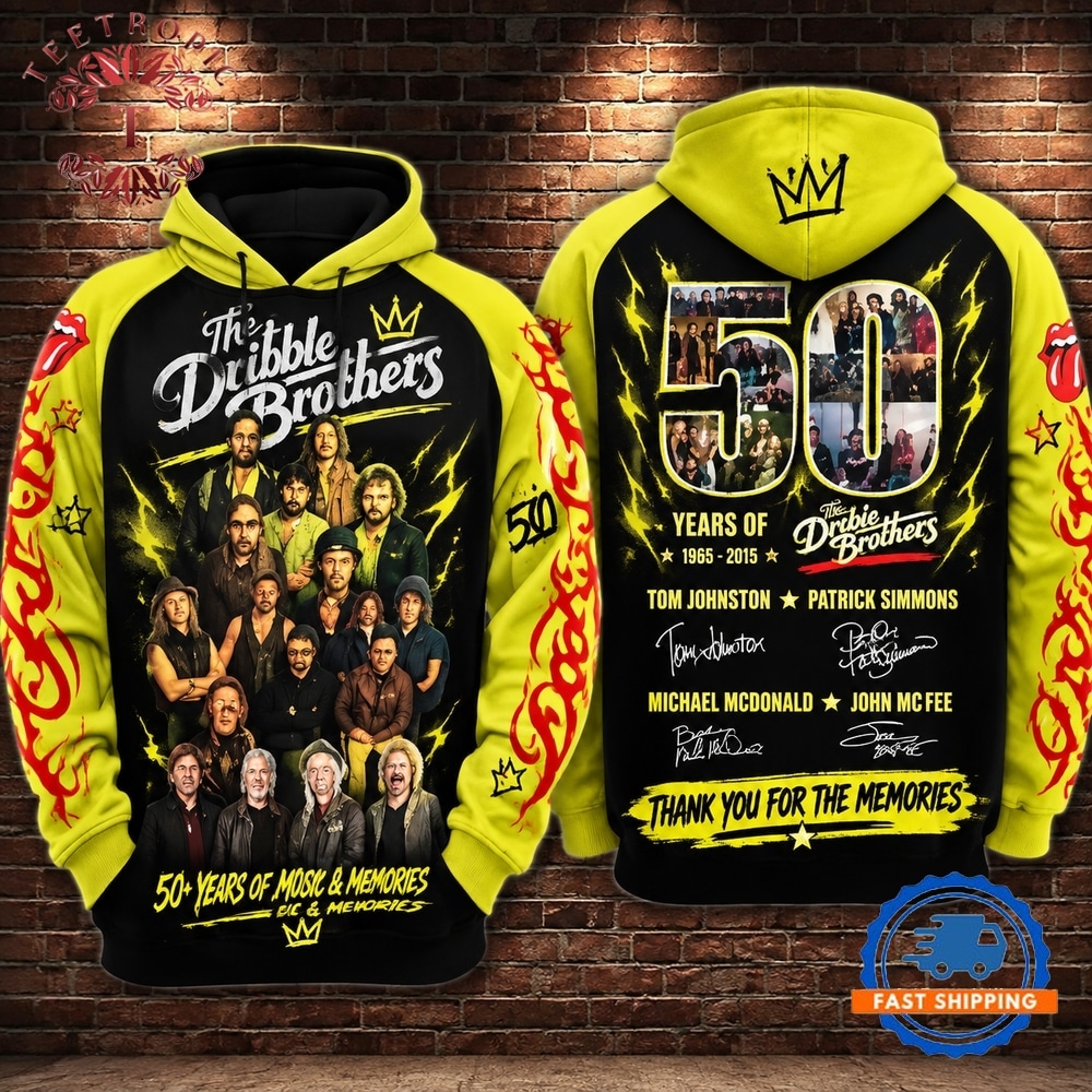 The Doobie Brothers 50Th Anniversary Hoodie