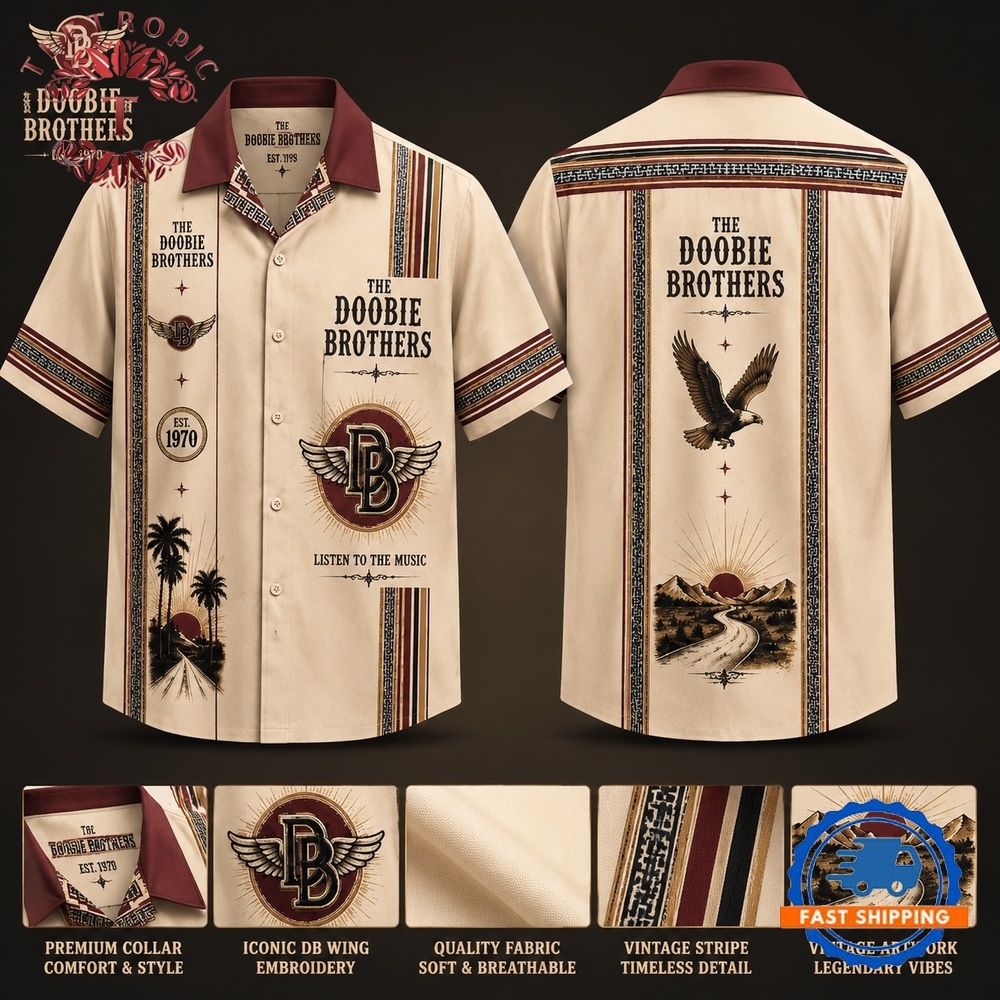 The Doobie Brothers Band Luxury Design Hawaiian Shirt