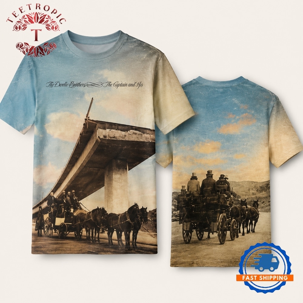 The Doobie Brothers Band The Captain and Me Album 3D Shirt