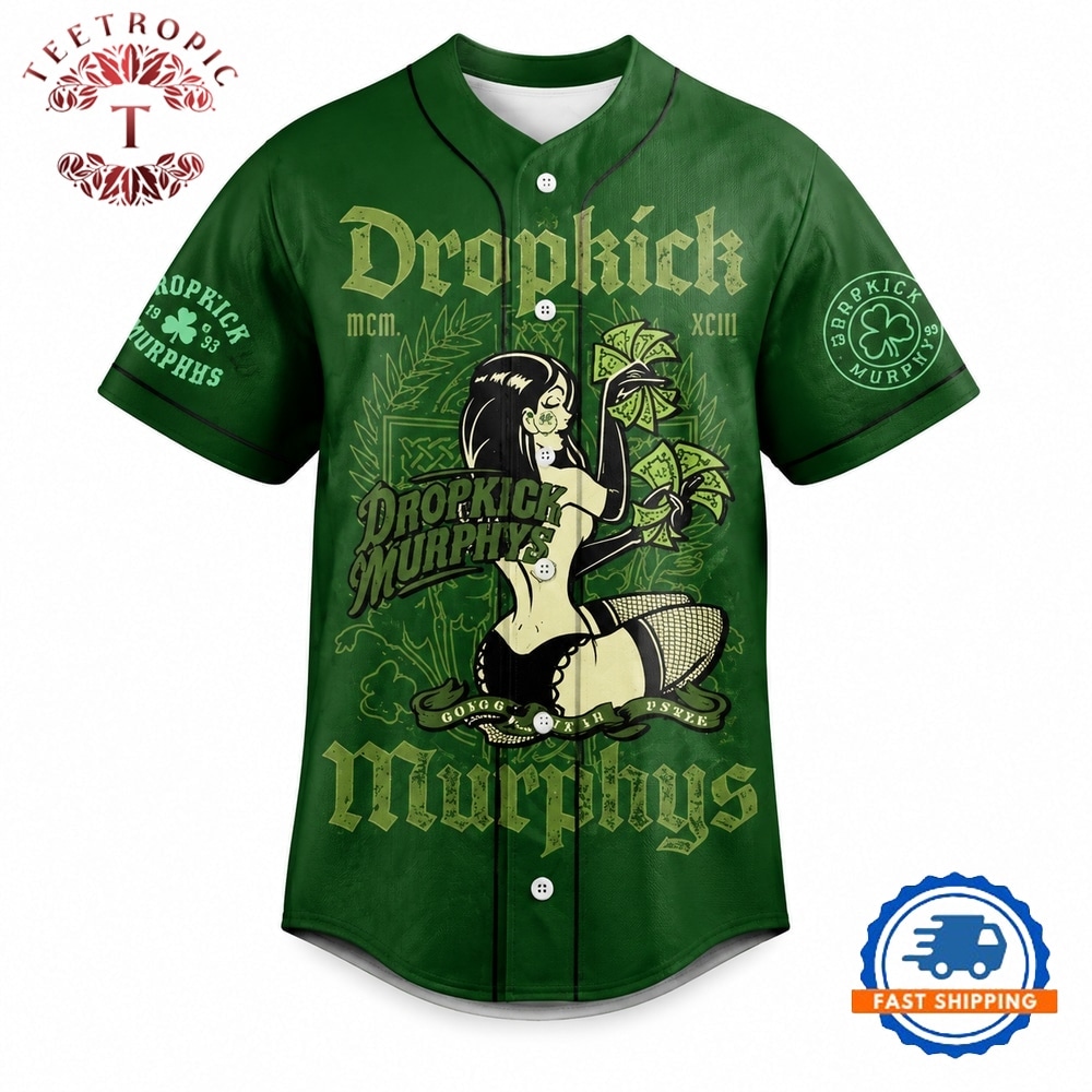 The Dropkick Murphys Do Or Die Going Out In Style Baseball Jersey