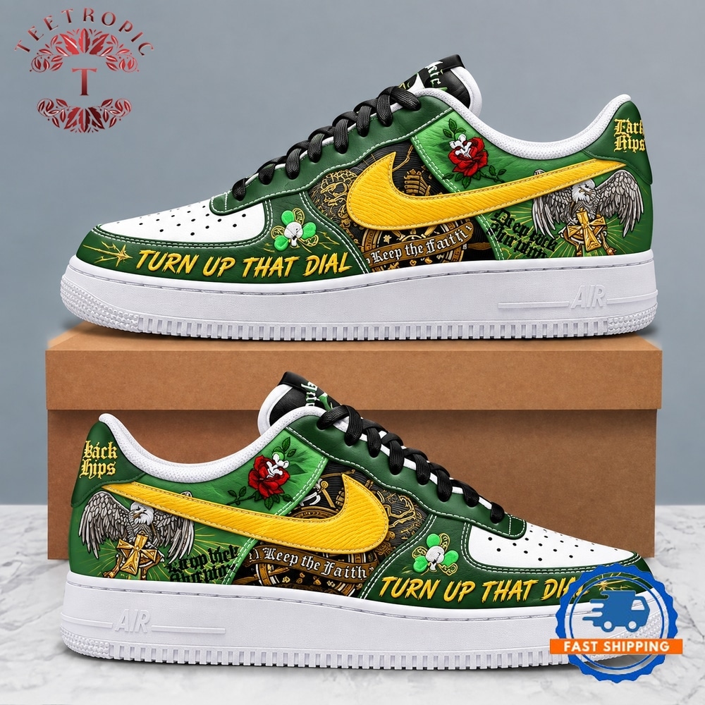 The Dropkick Murphys Turn Up That Dial Air Force 1 Shoes